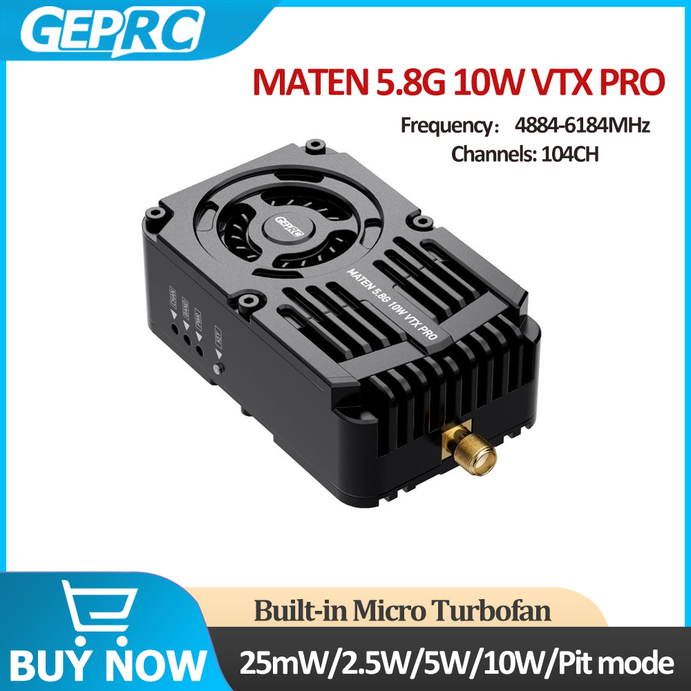 GEPRC MATEN 5.8G 10W VTX PRO 1 - Fpv Drone Transmitter review and price