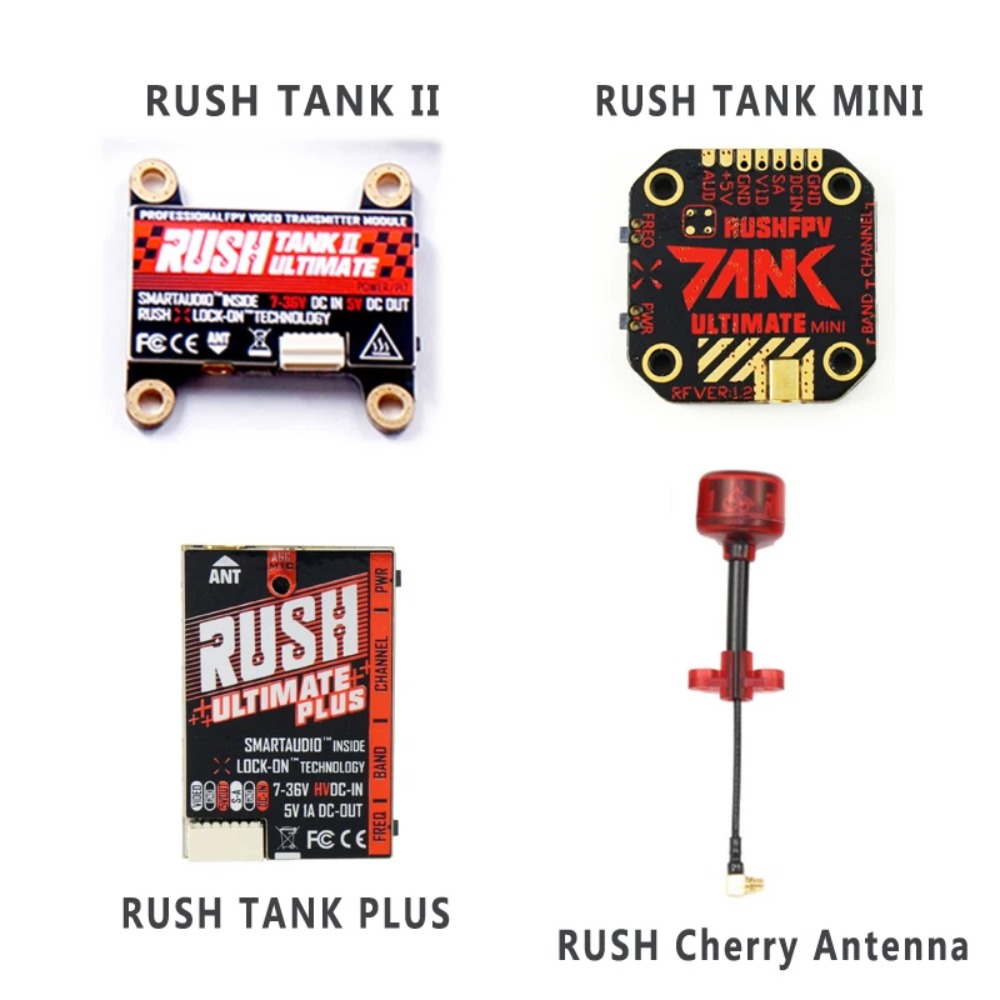 RUSH TANK Ultimate II/Mini/PLU - Fpv Drone Receiver review and price