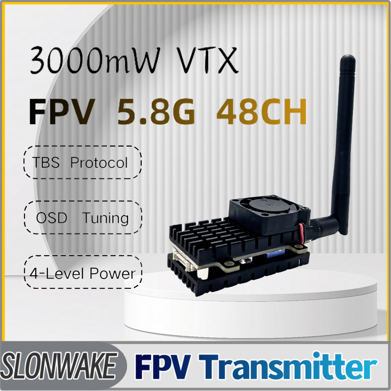 SLONWAKE 5.8G 3000mW Simulatio - Fpv Drone Transmitter review and price