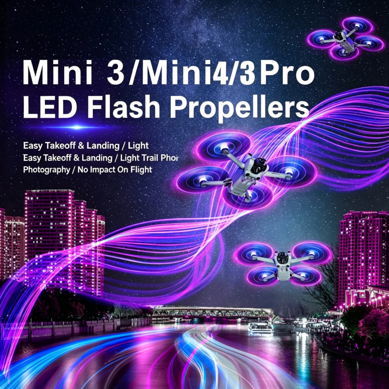 2Pairs LED Flash Propeller for - Dji Drone Mini 4 Pro review and price